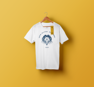 „Make Music. Not War!“-violadesign | Janis.| Shirt- weiss