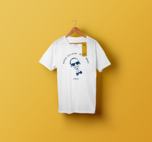 „Make Music. Not War!“-violadesign | Ray.| Shirt- weiss