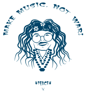 „Make Music. Not War!“-violadesign | Janis.