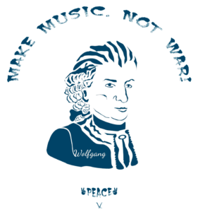 „Make Music. Not War!“-violadesign | Wolfgang.